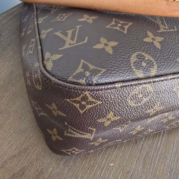 Looping GM Louis Vuitton Brown Monogram Shoulderbag - Picture 9 of 16